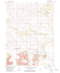 Download a high-resolution, GPS-compatible USGS topo map for Victoria, IL (1983 edition)