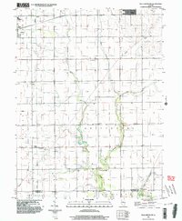 Download a high-resolution, GPS-compatible USGS topo map for Villa Grove NW, IL (2003 edition)