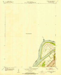 Download a high-resolution, GPS-compatible USGS topo map for Wabash Island, IL (1953 edition)