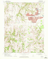 Download a high-resolution, GPS-compatible USGS topo map for Walsh, IL (1972 edition)