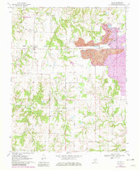 Download a high-resolution, GPS-compatible USGS topo map for Walsh, IL (1982 edition)