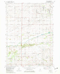preview thumbnail of historical topo map of Lee County, IL in 1982