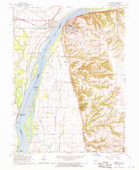 Download a high-resolution, GPS-compatible USGS topo map for Warsaw, IL (1970 edition)
