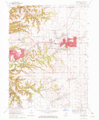 Download a high-resolution, GPS-compatible USGS topo map for Washington, IL (1972 edition)