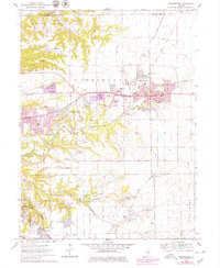 Download a high-resolution, GPS-compatible USGS topo map for Washington, IL (1979 edition)