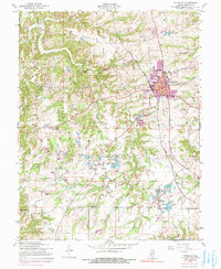Download a high-resolution, GPS-compatible USGS topo map for Waterloo, IL (1990 edition)