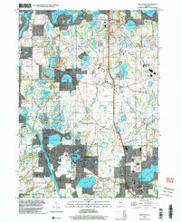 Download a high-resolution, GPS-compatible USGS topo map for Wauconda, IL (2003 edition)