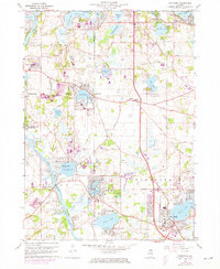 Download a high-resolution, GPS-compatible USGS topo map for Wauconda, IL (1973 edition)