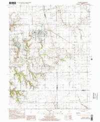 Download a high-resolution, GPS-compatible USGS topo map for Waverly, IL (2002 edition)