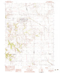 1983 Map of Waverly, IL