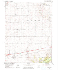 Download a high-resolution, GPS-compatible USGS topo map for Weldon East, IL (1980 edition)