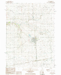 Download a high-resolution, GPS-compatible USGS topo map for Wenona, IL (1985 edition)