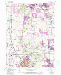 Download a high-resolution, GPS-compatible USGS topo map for West Chicago, IL (1988 edition)