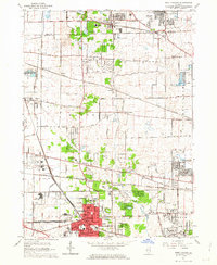 Download a high-resolution, GPS-compatible USGS topo map for West Chicago, IL (1963 edition)