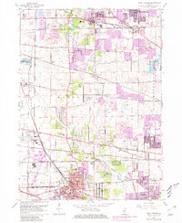 Download a high-resolution, GPS-compatible USGS topo map for West Chicago, IL (1981 edition)