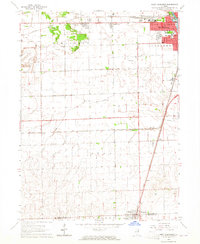 Download a high-resolution, GPS-compatible USGS topo map for West Kankakee, IL (1965 edition)