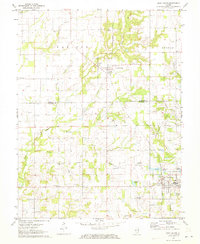 Download a high-resolution, GPS-compatible USGS topo map for West Salem, IL (1973 edition)