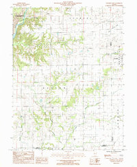 Download a high-resolution, GPS-compatible USGS topo map for Westfield West, IL (1985 edition)