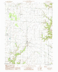 Download a high-resolution, GPS-compatible USGS topo map for Wheeler, IL (1985 edition)
