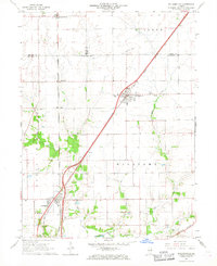 Download a high-resolution, GPS-compatible USGS topo map for Williamsville, IL (1967 edition)