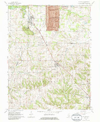 Download a high-resolution, GPS-compatible USGS topo map for Willisville, IL (1986 edition)