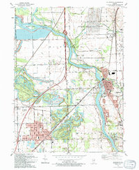 Download a high-resolution, GPS-compatible USGS topo map for Wilmington, IL (1994 edition)