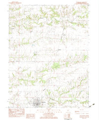 Download a high-resolution, GPS-compatible USGS topo map for Winchester, IL (1983 edition)