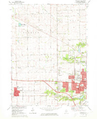 Download a high-resolution, GPS-compatible USGS topo map for Winnebago, IL (1973 edition)