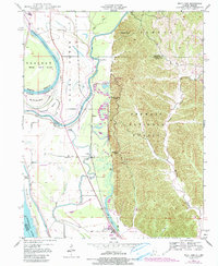 Download a high-resolution, GPS-compatible USGS topo map for Wolf Lake, IL (1990 edition)