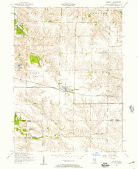 Download a high-resolution, GPS-compatible USGS topo map for Woodhull, IL (1957 edition)