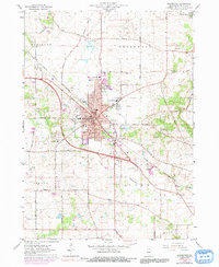 Download a high-resolution, GPS-compatible USGS topo map for Woodstock, IL (1991 edition)