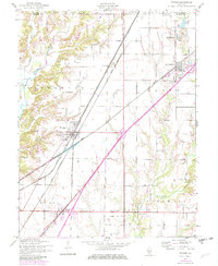 Download a high-resolution, GPS-compatible USGS topo map for Worden, IL (1982 edition)