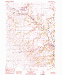 Download a high-resolution, GPS-compatible USGS topo map for Wyanet, IL (1984 edition)