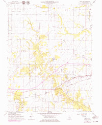 Download a high-resolution, GPS-compatible USGS topo map for Xenia NE, IL (1979 edition)