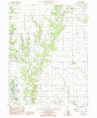 Download a high-resolution, GPS-compatible USGS topo map for Yale, IL (1985 edition)
