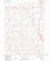 Download a high-resolution, GPS-compatible USGS topo map for York Town, IL (1982 edition)