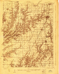 1923 Map of Carlinville