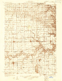 1931 Map of Fithian