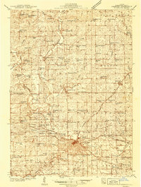 Download a high-resolution, GPS-compatible USGS topo map for Freeport, IL (1939 edition)