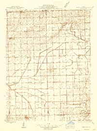 1944 Map of Piper City