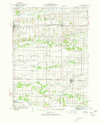 1923 Map of Aledo, IL