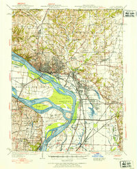 1927 Map of Alton