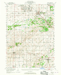 Download a high-resolution, GPS-compatible USGS topo map for Amboy, IL (1967 edition)