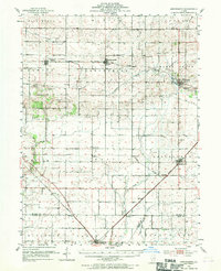 Download a high-resolution, GPS-compatible USGS topo map for Arrowsmith, IL (1952 edition)