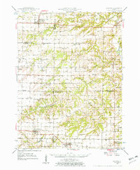 Download a high-resolution, GPS-compatible USGS topo map for Augusta, IL (1957 edition)