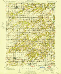 Download a high-resolution, GPS-compatible USGS topo map for Augusta, IL (1949 edition)