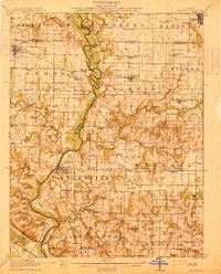 1914 Map of Baldwin