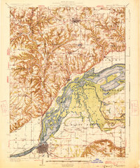 1926 Map of Beardstown