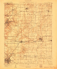 1907 Map of Belleville