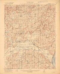 1917 Map of Brownfield